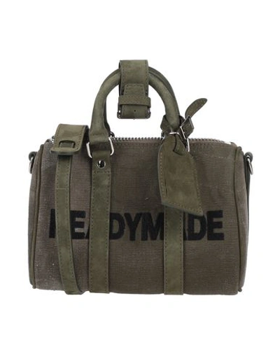 Shop Readymade Cross-body Bags In Military Green