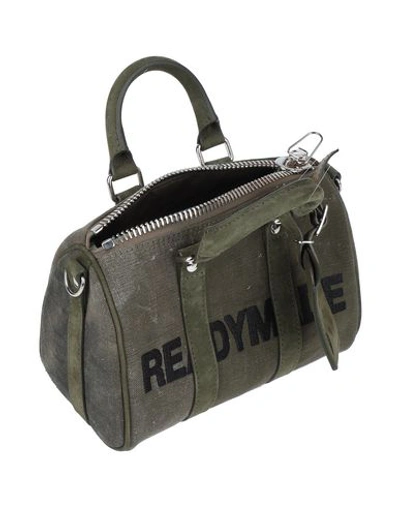 Shop Readymade Cross-body Bags In Military Green