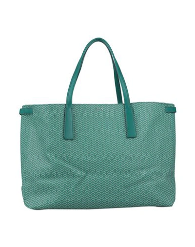 Shop Zanellato Woman Handbag Green Size - Soft Leather