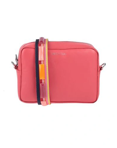Shop Ps By Paul Smith Cross-body Bags In Coral