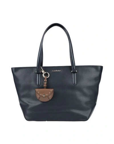 Shop Baldinini Handbag In Dark Blue