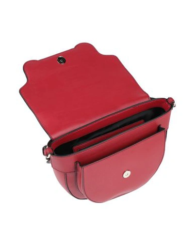 Shop Baldinini Shoulder Bag In Brick Red