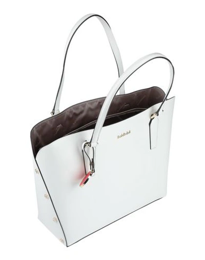 Shop Baldinini Handbag In White