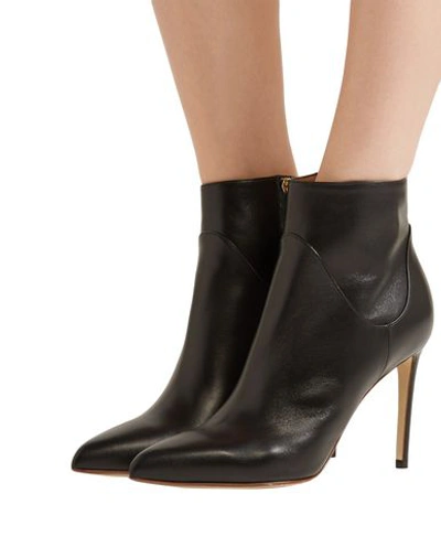 Shop Francesco Russo Ankle Boot In Black