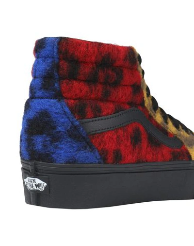 Vans Sneakers In Red