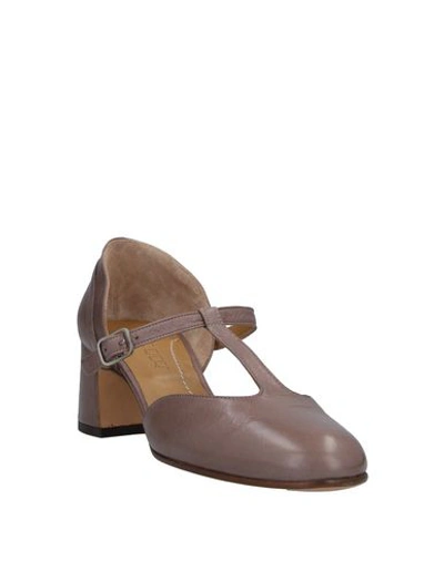 Shop Pomme D'or Pump In Dove Grey