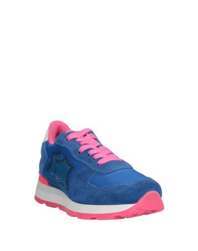 Shop Atlantic Stars Sneakers In Bright Blue