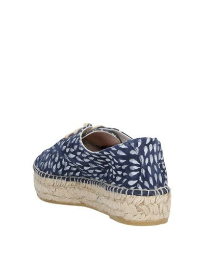 Shop Espadrilles Sneakers In Dark Blue