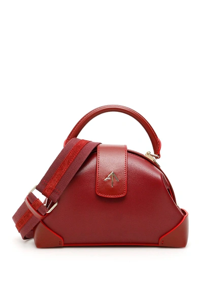 Shop Manu Atelier Demi Bag In Red