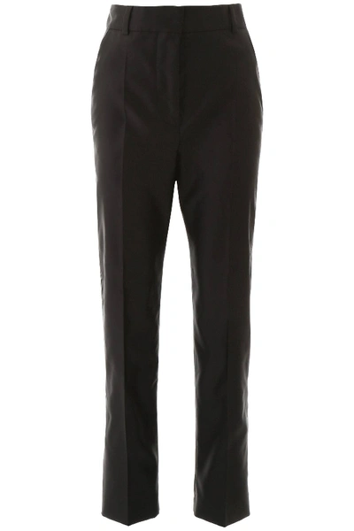 Shop Marni Mikado Trousers In Black