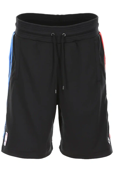 Shop Marcelo Burlon County Of Milan Nba Bermuda Shorts In Black