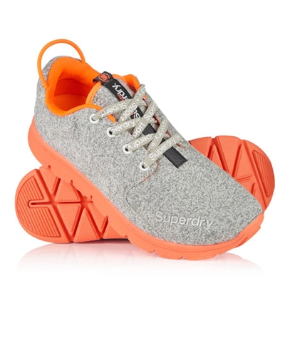 Superdry Scuba Runner Sneakers In Light Grey | ModeSens