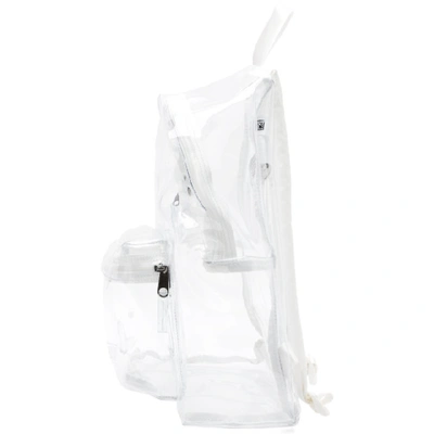 Shop Eastpak Transparent Pvc Pakr Backpack In Glass