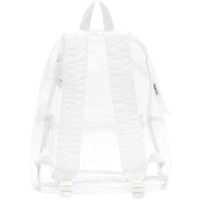 Shop Eastpak Transparent Pvc Pakr Backpack In Glass