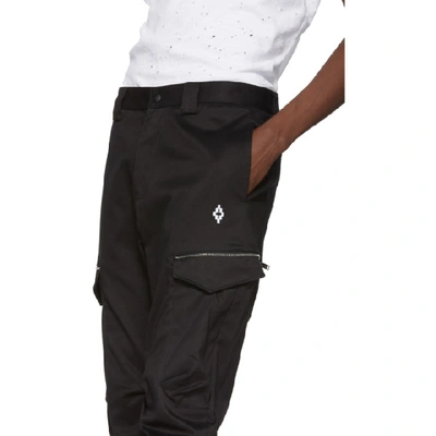 MARCELO BURLON COUNTY OF MILAN 黑色 CROSS 工装裤