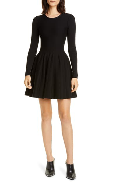 alexander wang black dress