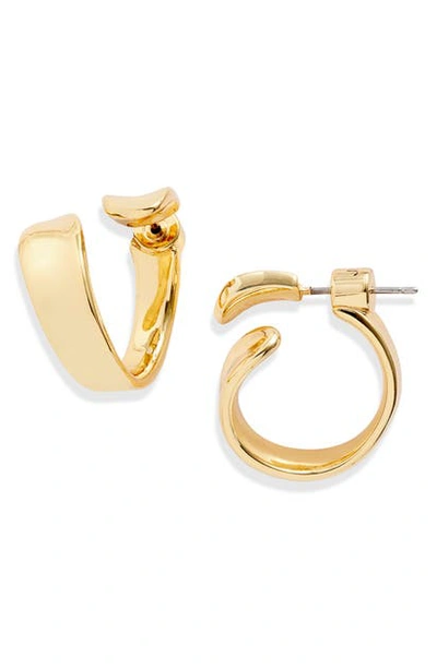 Shop Jenny Bird Marta Hoop Earrings In Gold
