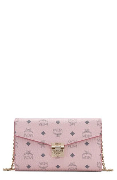 mcm patricia crossbody pink