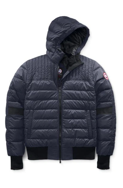 Shop Canada Goose Cabri Hooded Packable Down Jacket In Navy