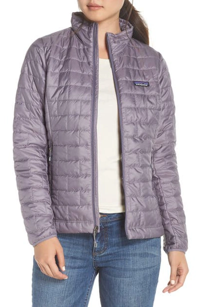 Shop Patagonia Nano Puff Water Resistant Jacket In Svil Smokey Violet