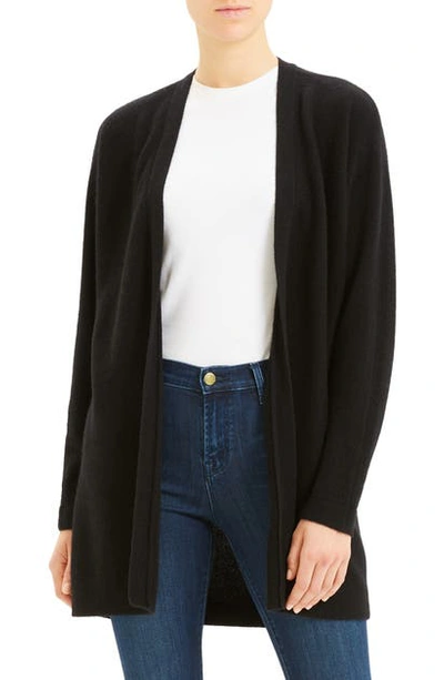 Shop Theory Oversize Cashmere Cardigan In Black