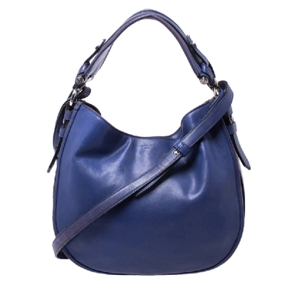 Pre-owned Givenchy Purple Leather Hobo