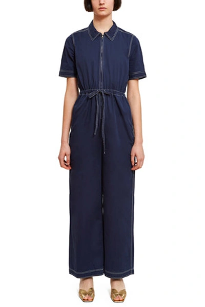 Shop Callipygian Opening Ceremony Boiler Suit In Navy