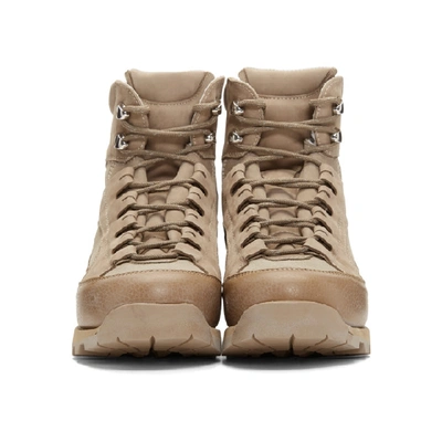 Shop Nonnative Beige Alpinist Boots