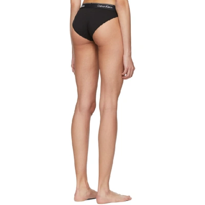 Shop Calvin Klein Underwear Black Modern Bikini Briefs In 001 Black