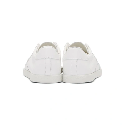 Shop Lanvin White Glen Colorblock Sneakers In 00 White