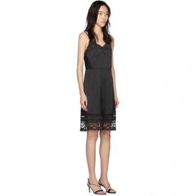 Shop Marc Jacobs Black The Liz Slip Dress In 001 Black