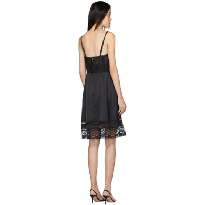 Shop Marc Jacobs Black The Liz Slip Dress In 001 Black