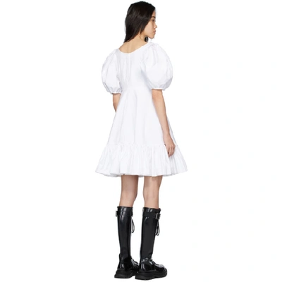 Shop Alexander Mcqueen White New Day Dress