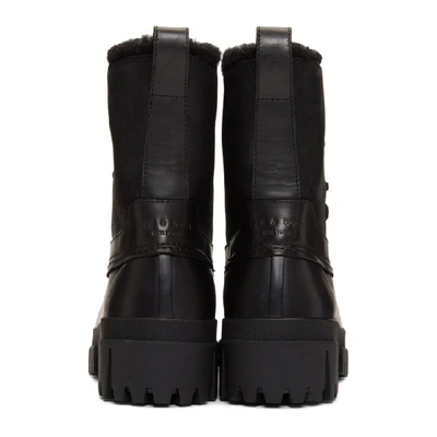 Shop Rag & Bone Rag And Bone Black Winter Boots In 1 Black