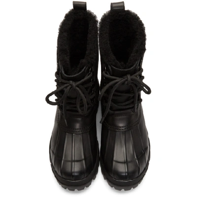 Shop Rag & Bone Rag And Bone Black Winter Boots In 1 Black