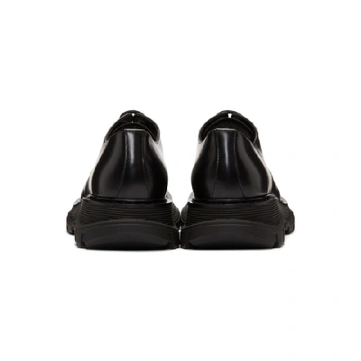 Shop Alexander Mcqueen Black Beauty Derbys