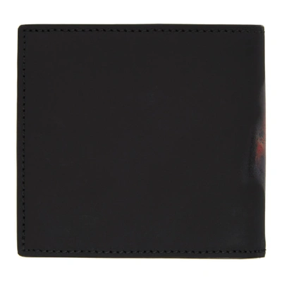 Shop Alexander Mcqueen Black Skull Wallet In 8490 Multi