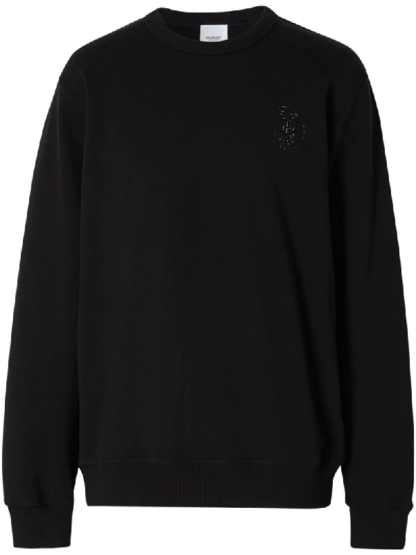 burberry black sweatshirt