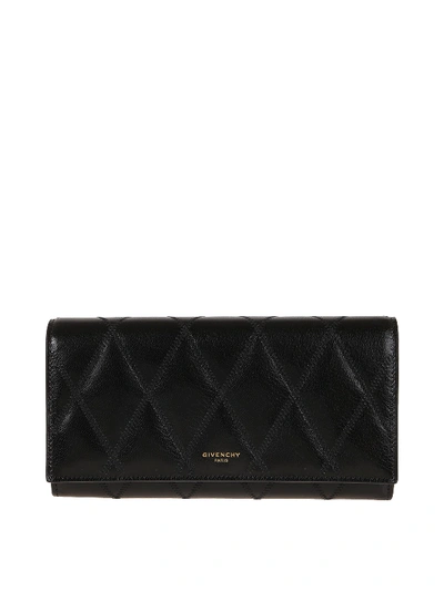 Shop Givenchy Quilted Leather Crossbody Bag In Black