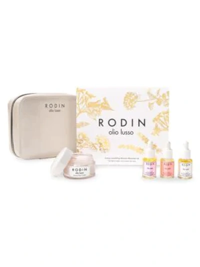 Shop Rodin Olio Lusso Holiday 2019 Luxury Nourishing Skincare 5-piece Discovery Set
