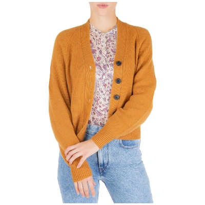 Shop Isabel Marant Women's Cardigan Sweater In Brown