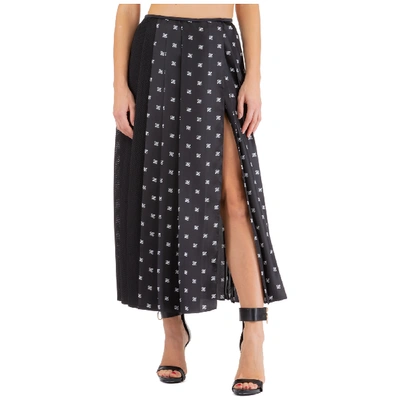 Shop Fendi Women's Skirt Long In Black