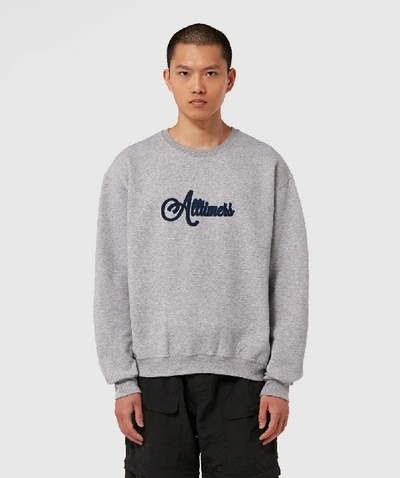 Shop Alltimers Cursive Crew Sweatshirt