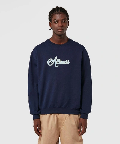 Shop Alltimers Cursive Crew Sweatshirt
