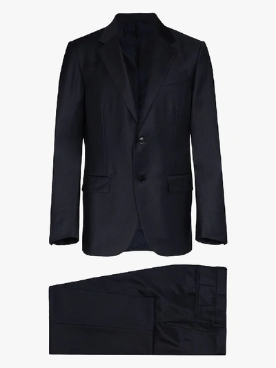 Shop Ermenegildo Zegna Two-piece Wool Suit In Blue
