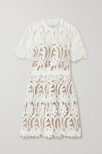 guipure lace dress