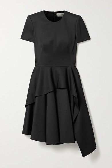 mcqueen black dress