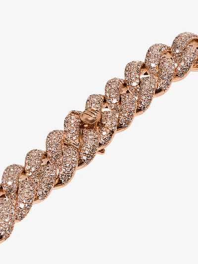 Shay 18k Rose Gold Essential Link Diamond Bracelet In Rose Gold