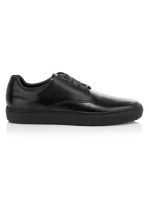 hugo boss black leather sneakers