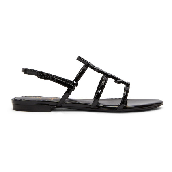 ysl cassandra flat sandals